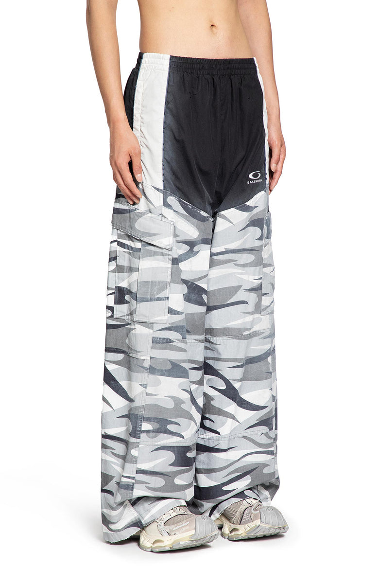 Cut-Up Cargo Tracksuit Pants
