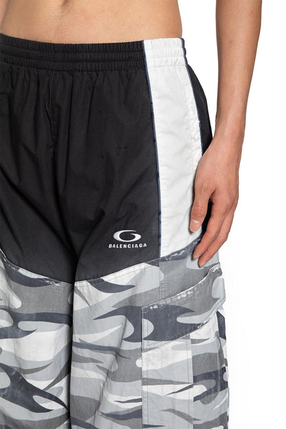 Cut-Up Cargo Tracksuit Pants