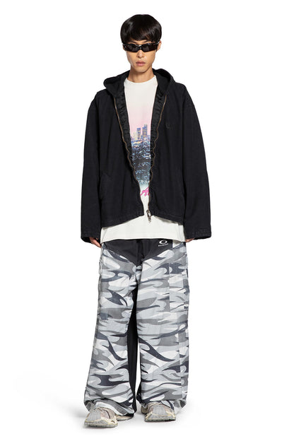 Cut-Up Cargo Tracksuit Pants