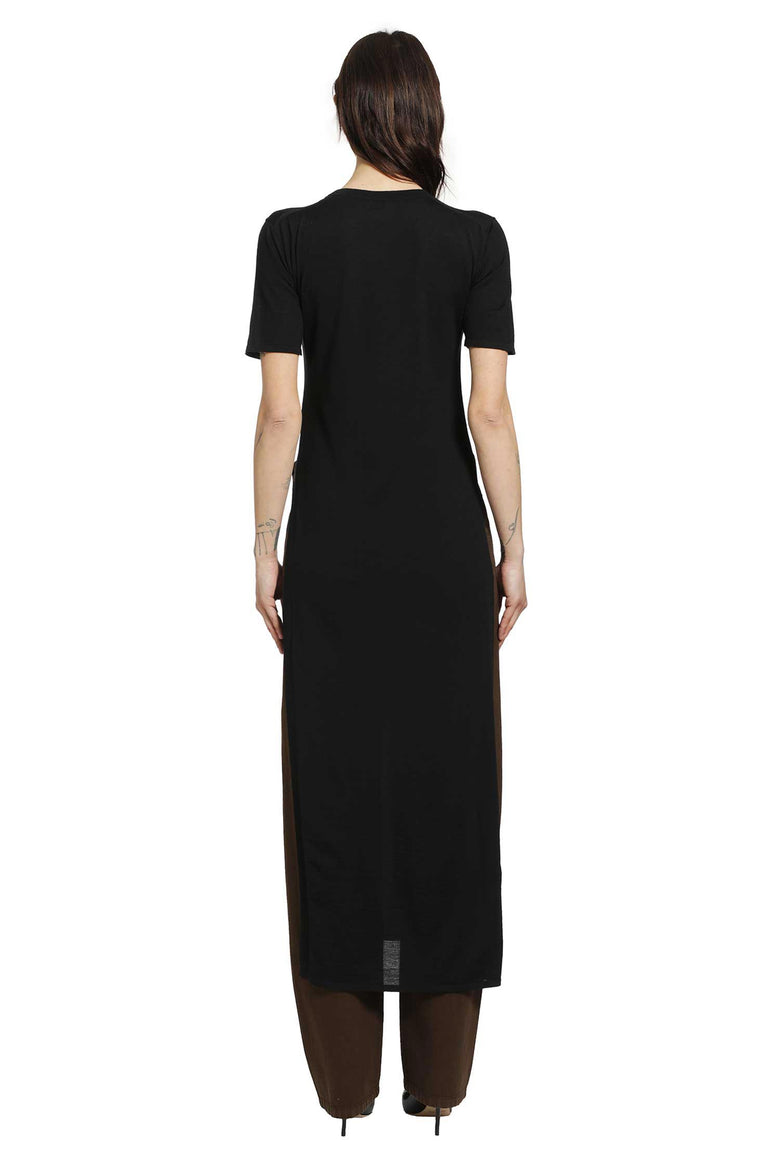 SAINT LAURENT Knitted T-Shirt Dress woman