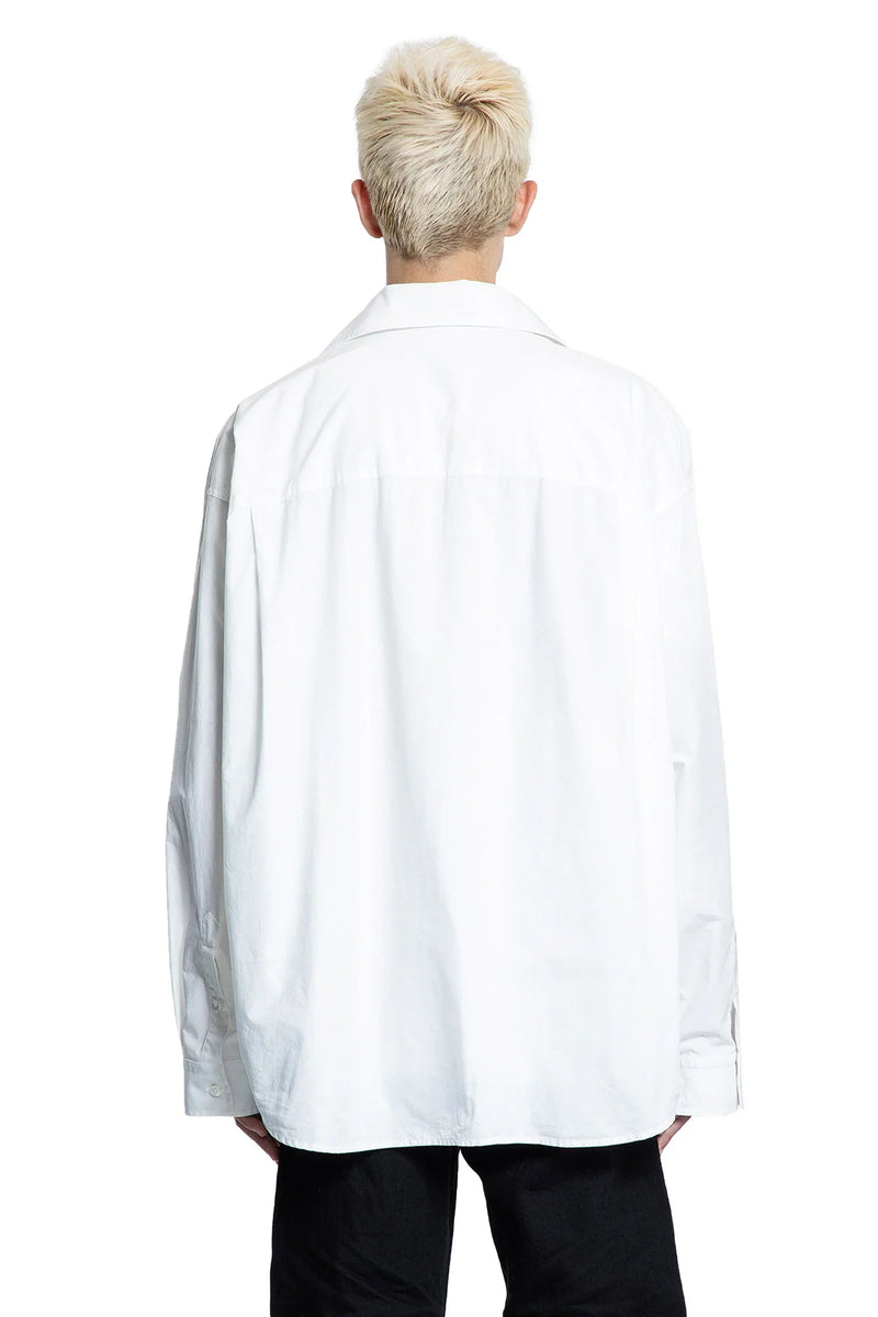 Layered Shirt in Cotton Poplin and Dry Jersey - Antonioli.eu