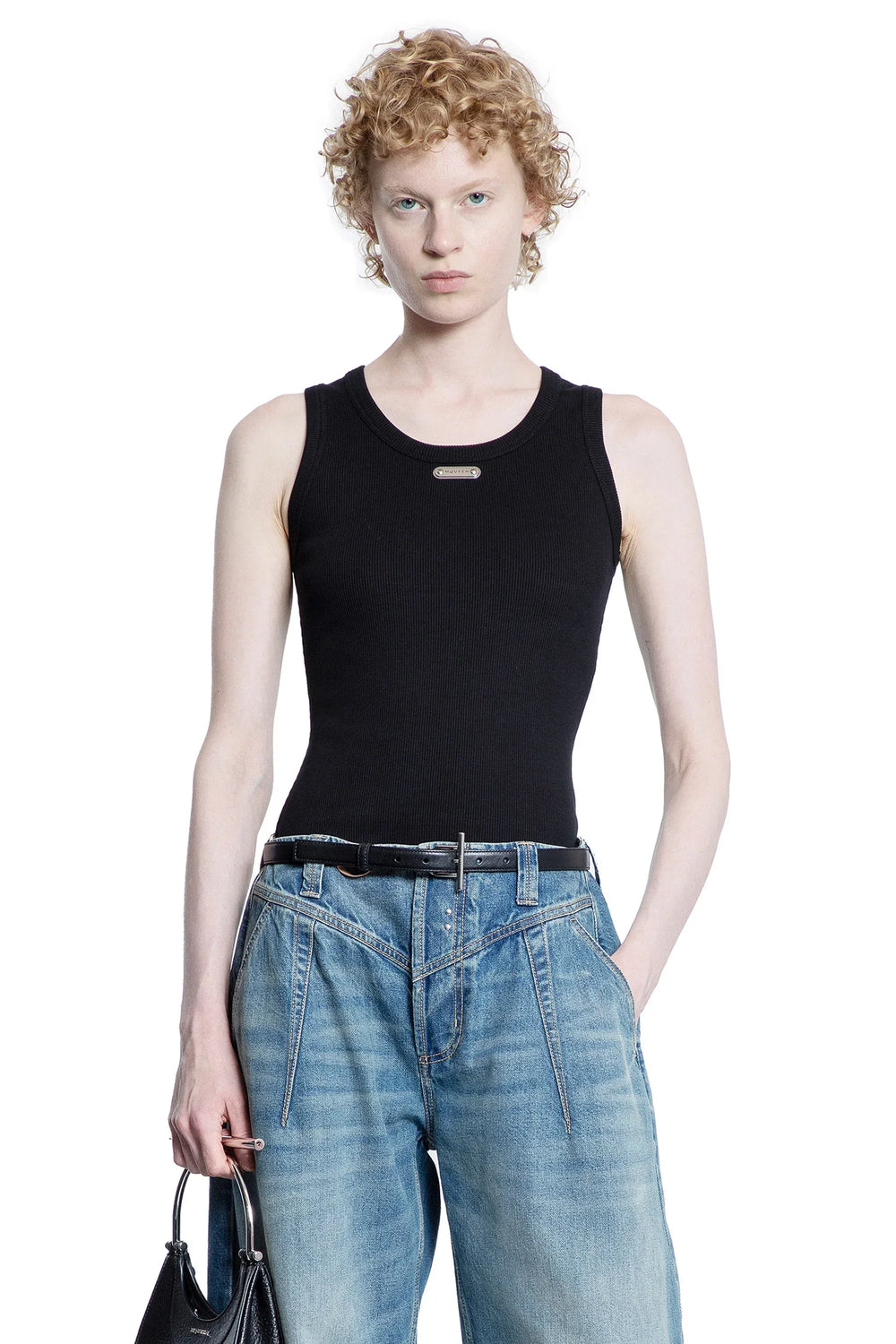 MCQUEEN MCqueen  Placket Tank Top woman