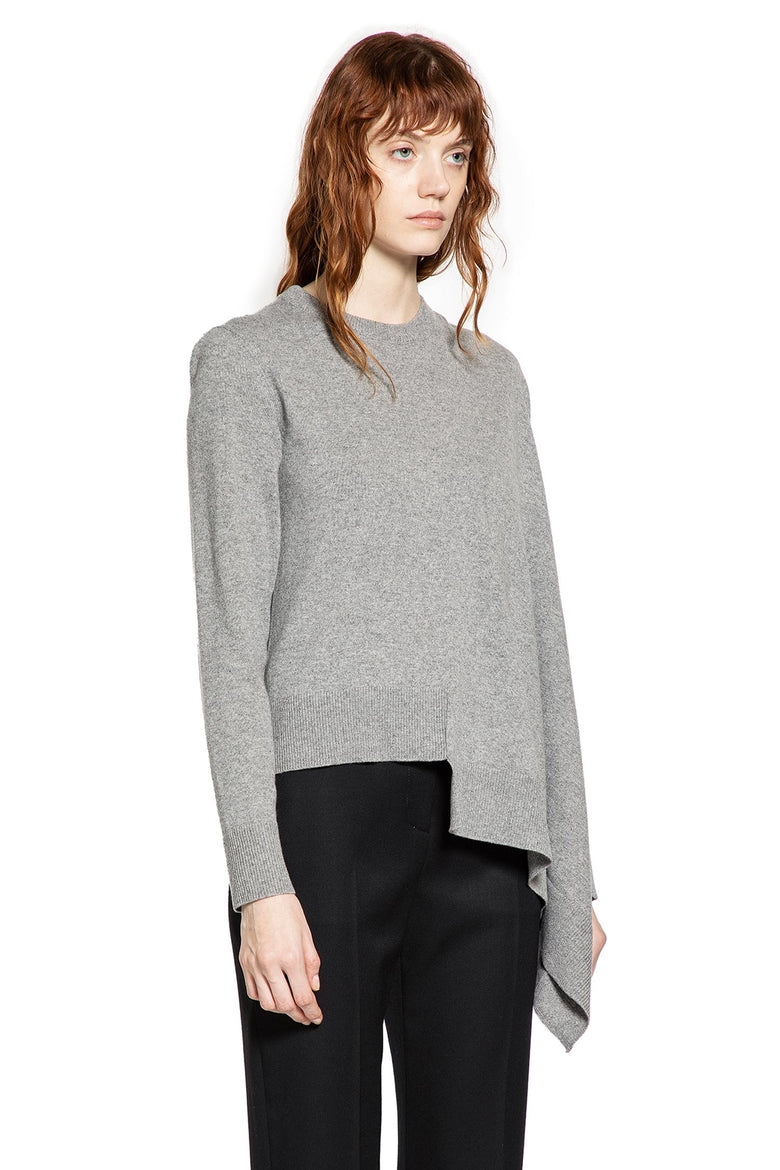 Asymmetric Wool Cashmere Jumper
