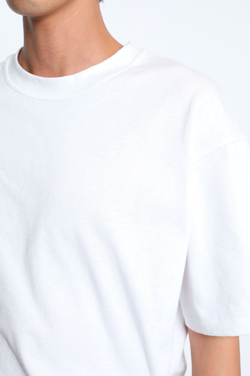 Cotton Jersey Oversize T-Shirt - Antonioli.eu