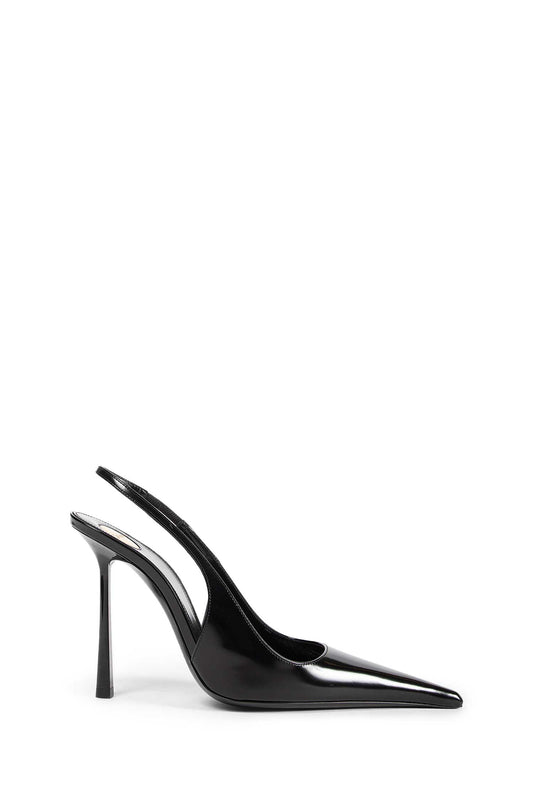 Vendome Slinback Pumps in Glazed Leather - Antonioli.eu