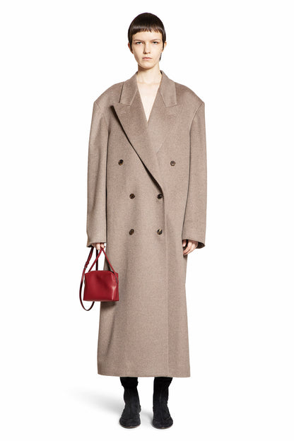 THE ROW WOMAN BEIGE COATS