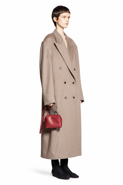 THE ROW WOMAN BEIGE COATS