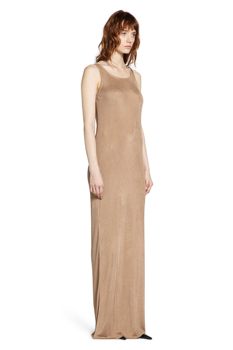 Long Tank Dress in Rib Knit