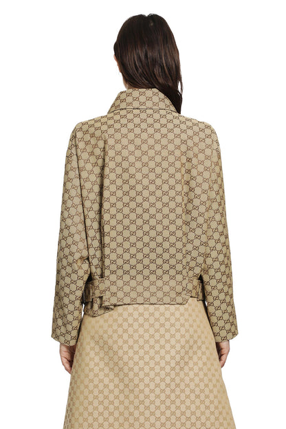 GG Canvas Bomber Jacket