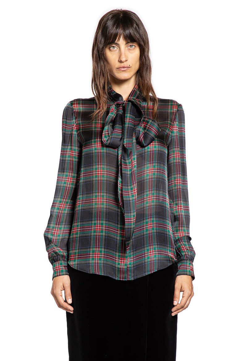 Lavallière Blouse in Silk Charmeuse