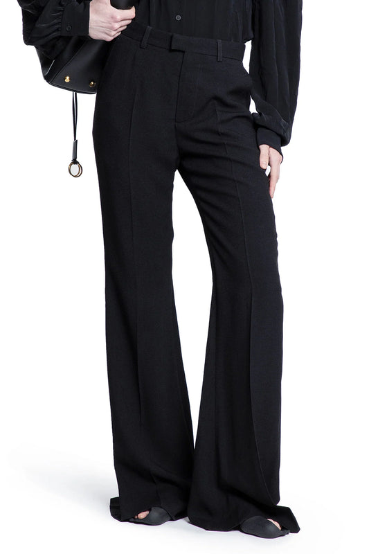 BALENCIAGA WOMAN BLACK TROUSERS - Antonioli.eu