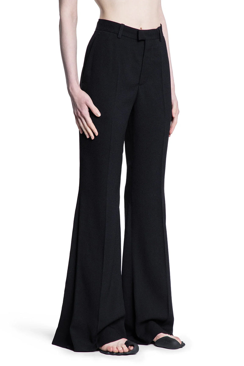BALENCIAGA WOMAN BLACK TROUSERS - Antonioli.eu