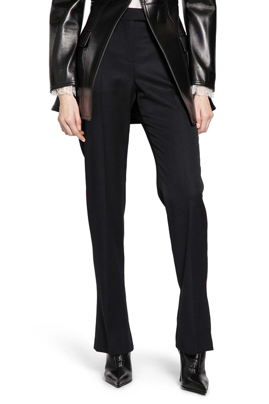 Flared Wool Tailored Trousers - Antonioli.eu