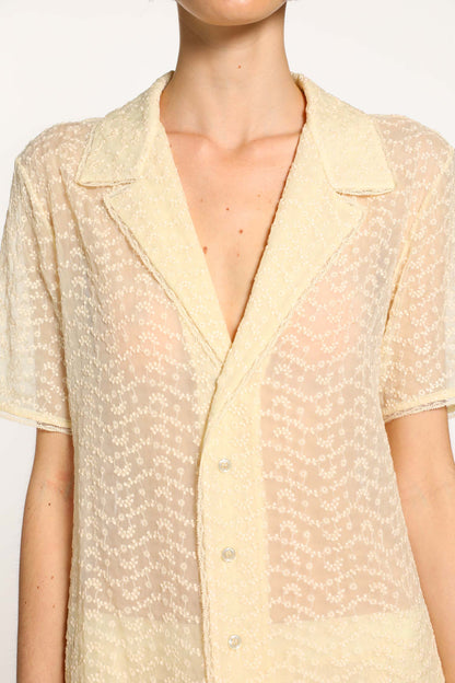 SAINT LAURENT WOMAN BEIGE JUMPSUITS
