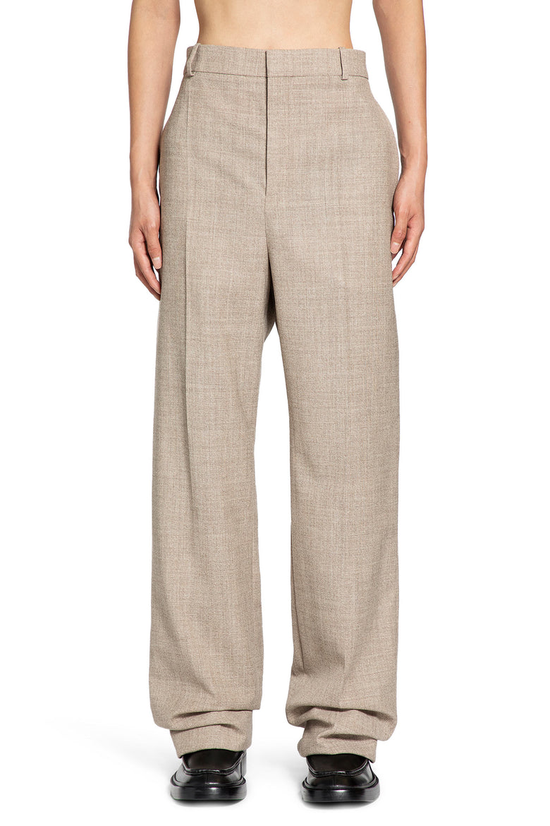 High-Rise Pants in Wool