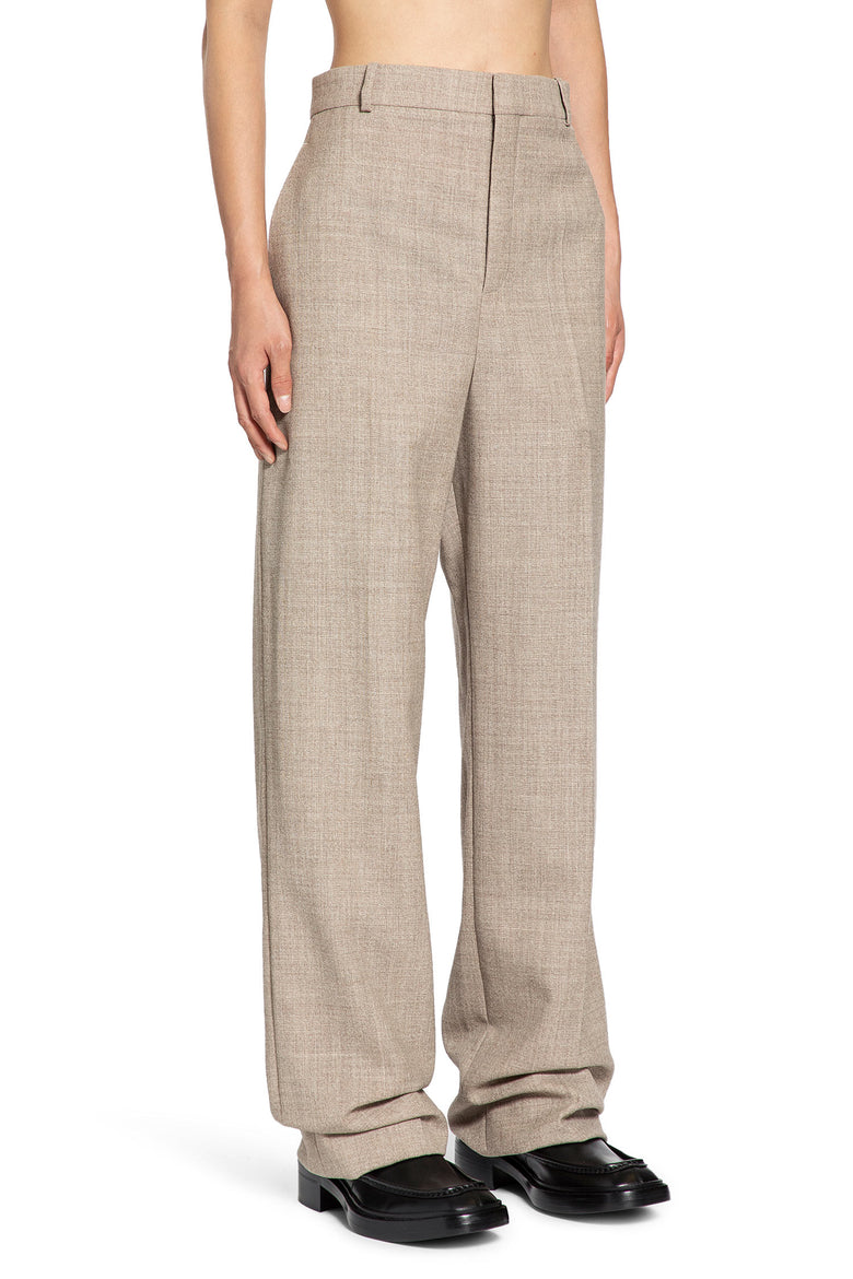 High-Rise Pants in Wool