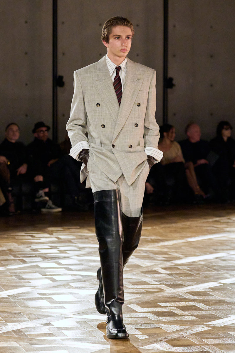 High-Rise Pants in Wool - Antonioli.eu