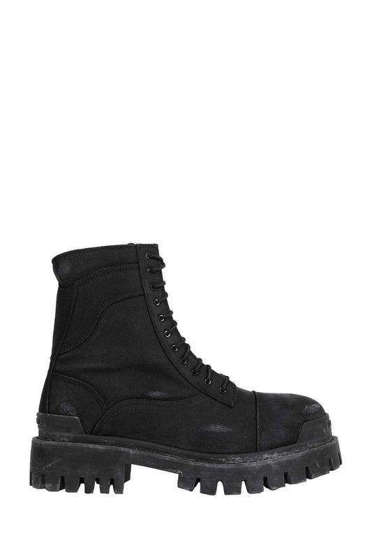 Combat Strike Canvas Boots