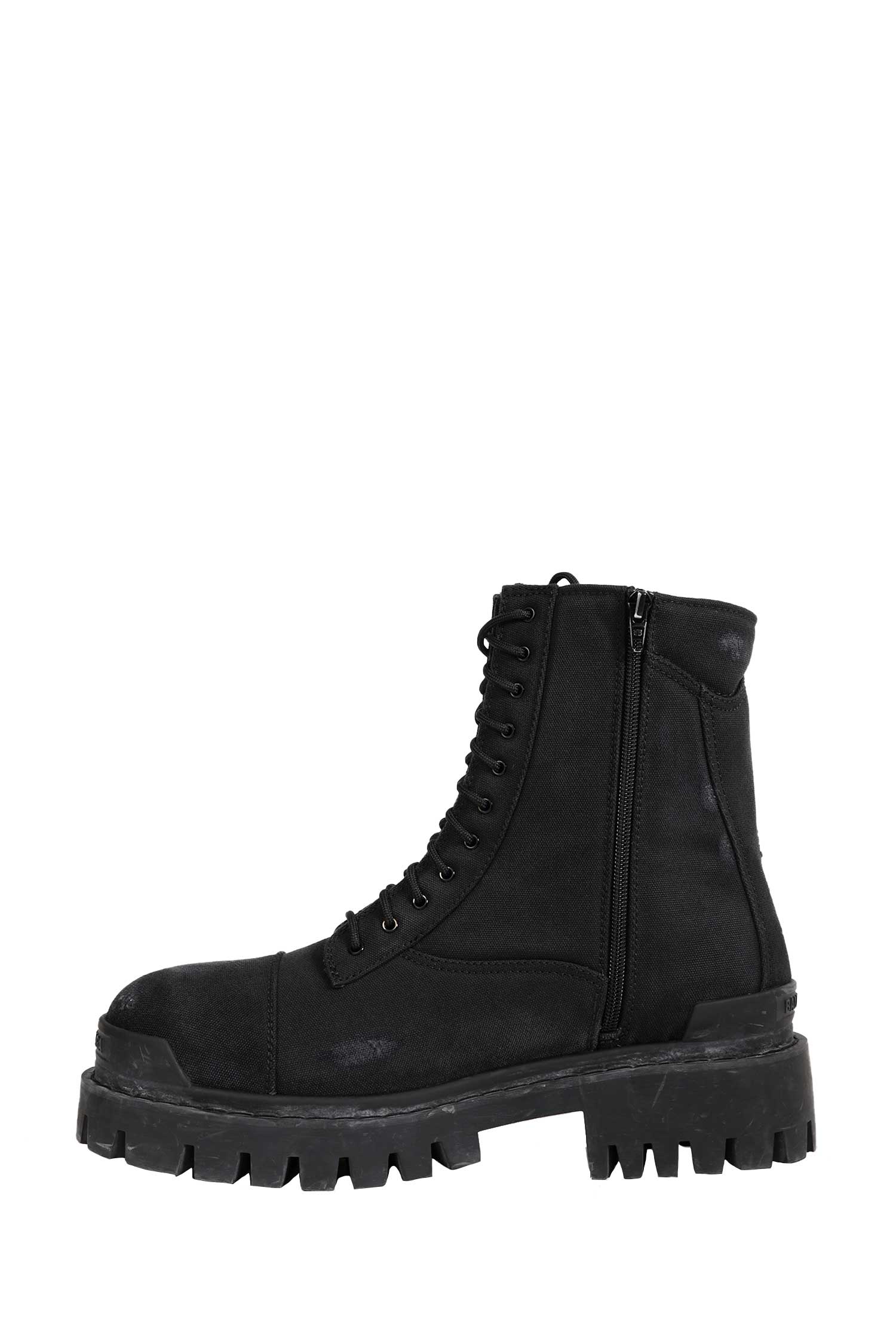 BALENCIAGA Combat Strike Canvas Boots man