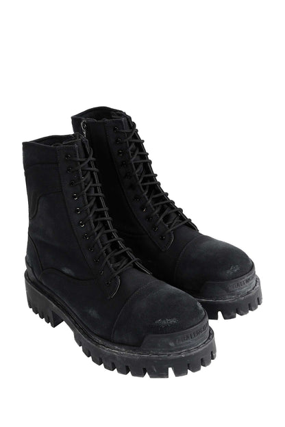 Combat Strike Canvas Boots
