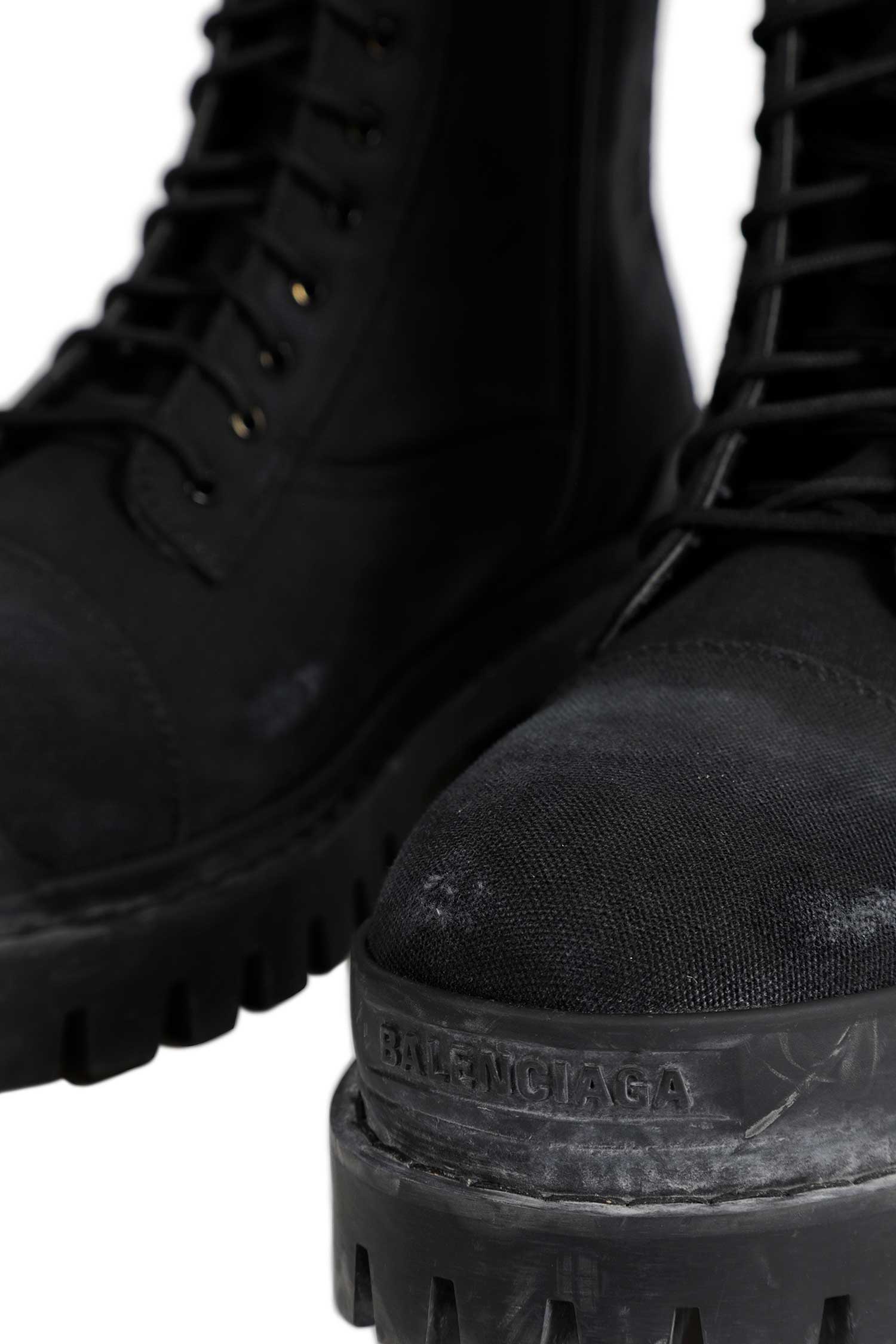 Combat Strike Canvas Boots