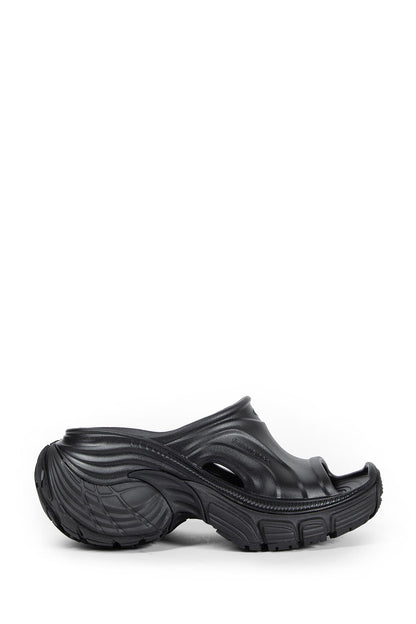 BALENCIAGA WOMAN BLACK SANDALS & SLIDES