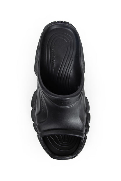 BALENCIAGA WOMAN BLACK SANDALS & SLIDES