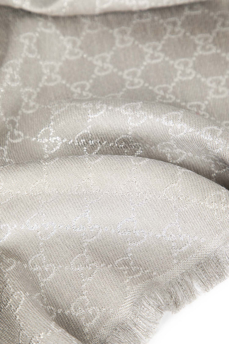 GUCCI WOMAN GREY SCARVES