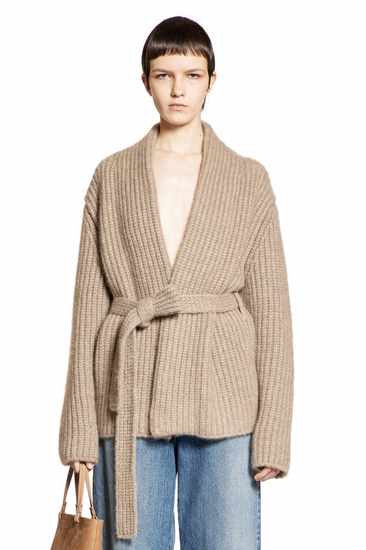 THE ROW WOMAN BEIGE KNITWEAR