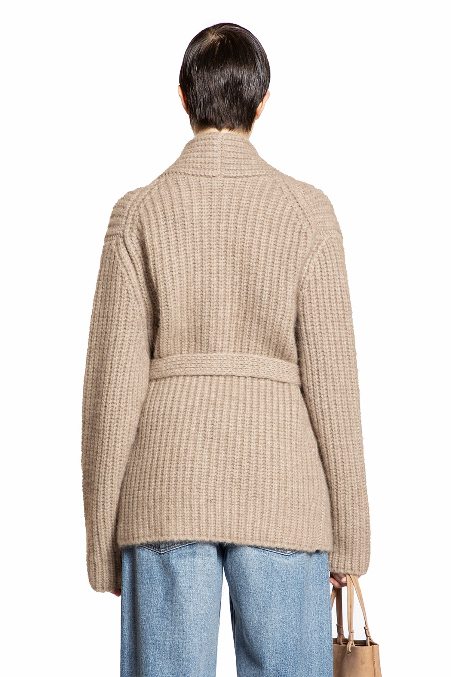 THE ROW WOMAN BEIGE KNITWEAR