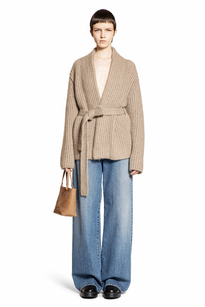 THE ROW WOMAN BEIGE KNITWEAR