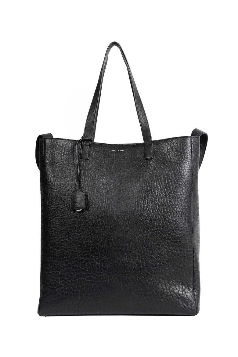 SAINT LAURENT Bold Leather Hobo Bag man