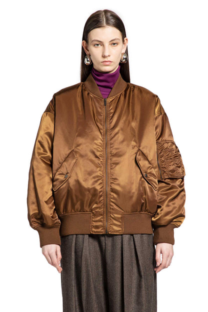 Bomber in Shiny Nylon