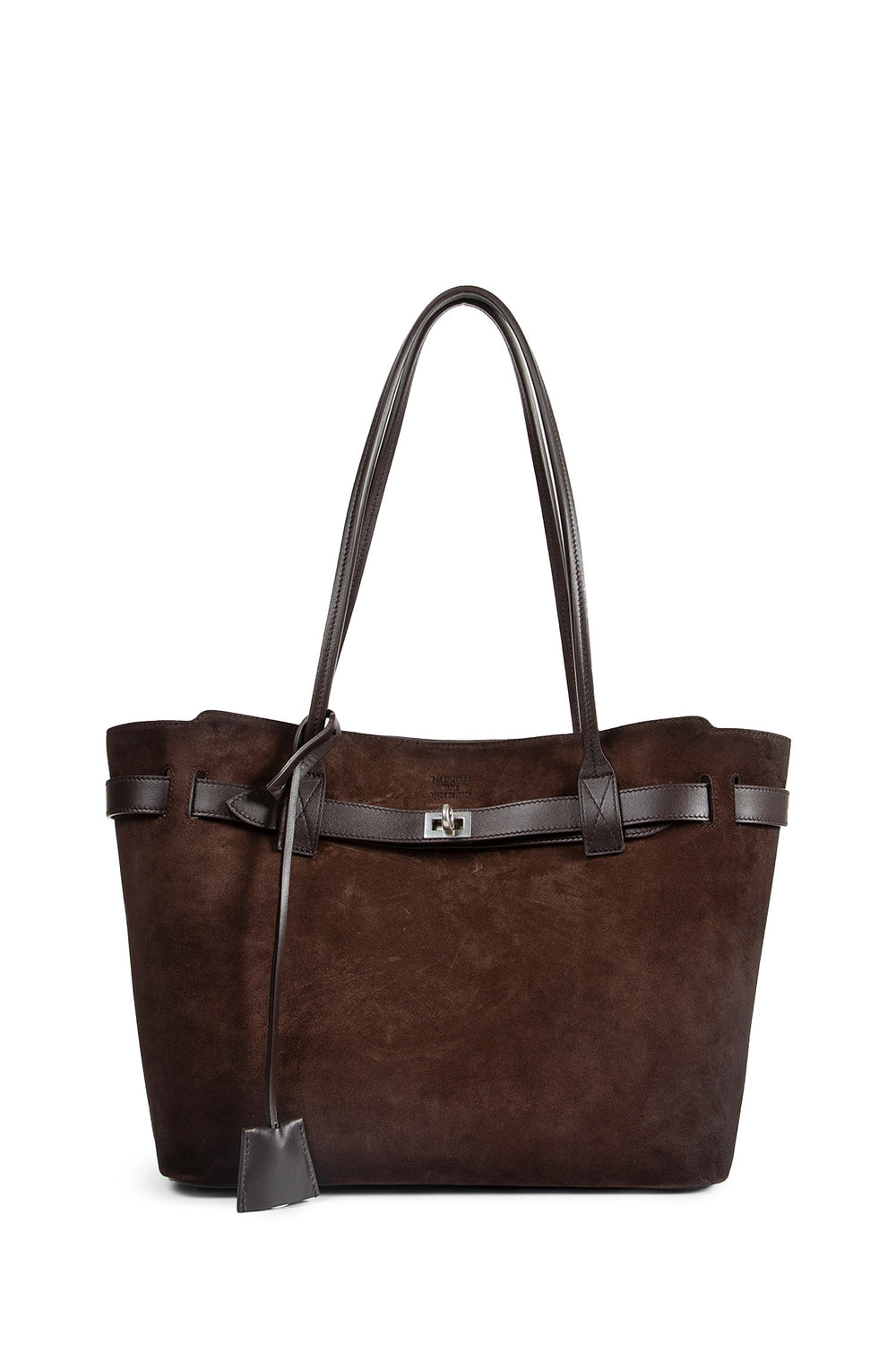 BALENCIAGA Bel Air Suede Medium Tote Bag woman