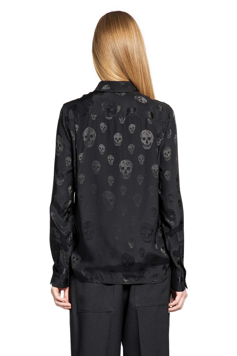 MCQUEEN Skull Motif Shirt woman