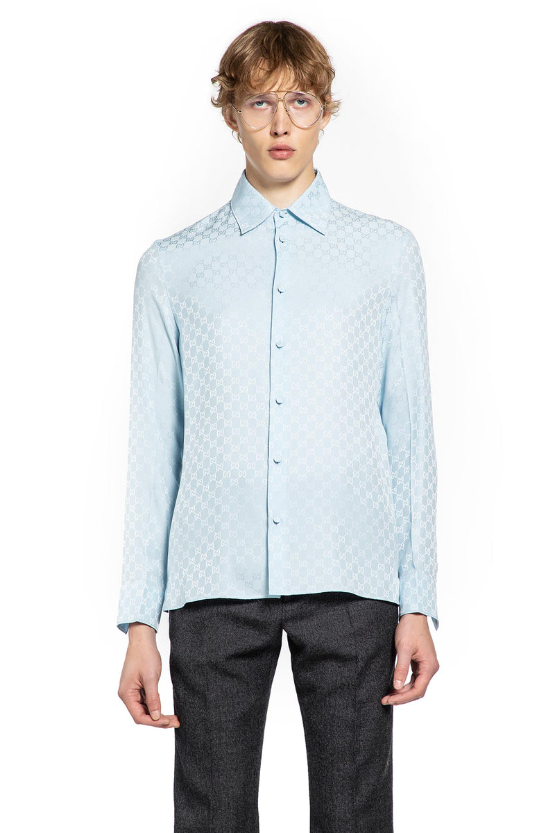 Jacquard Silk Shirt