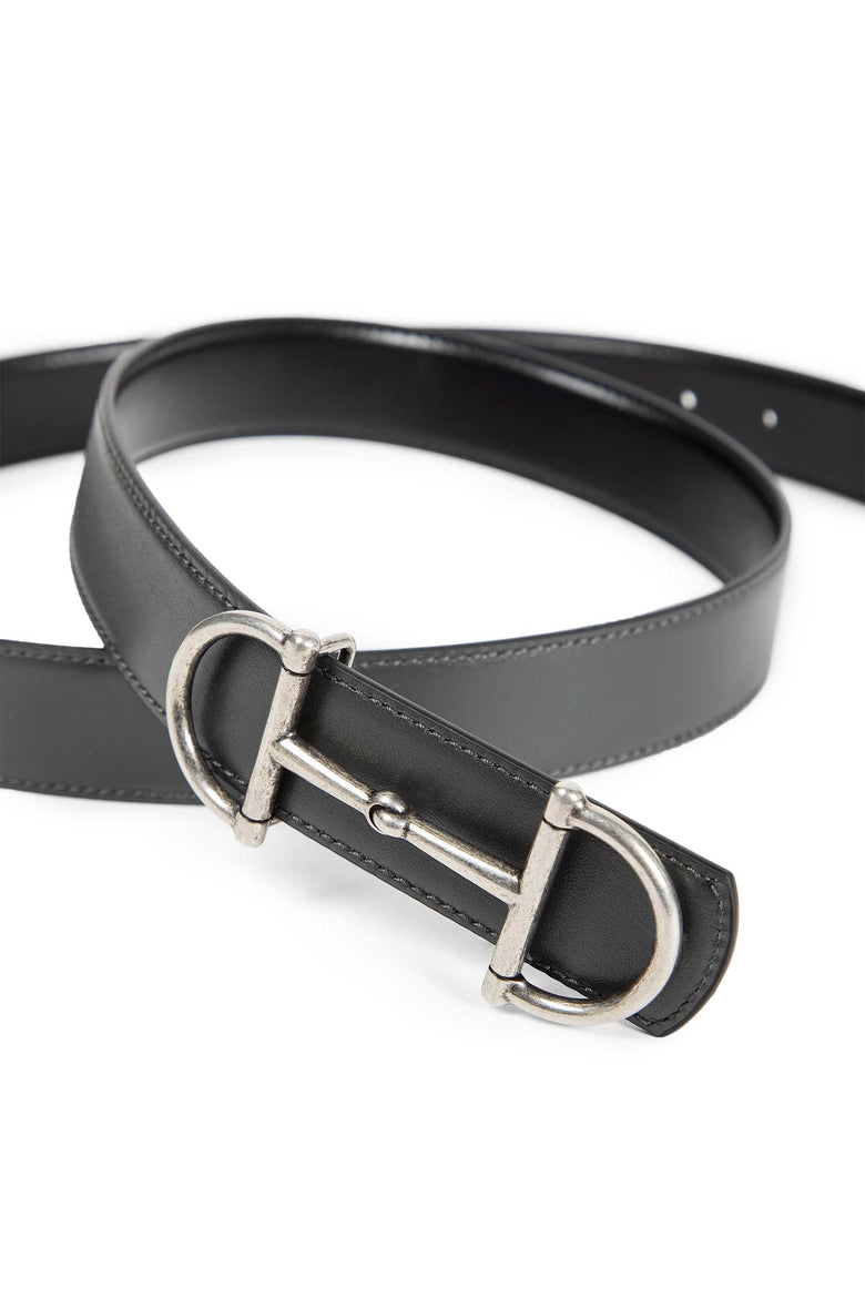 Leather Horsebit Belt
