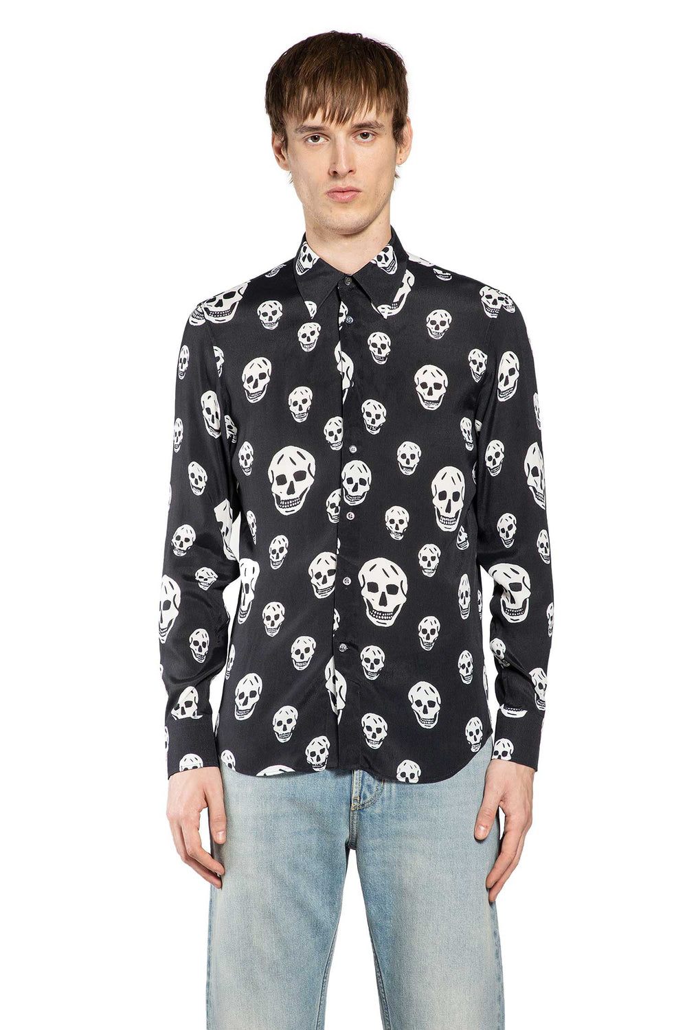 MCQUEEN Skull Print Shirt man