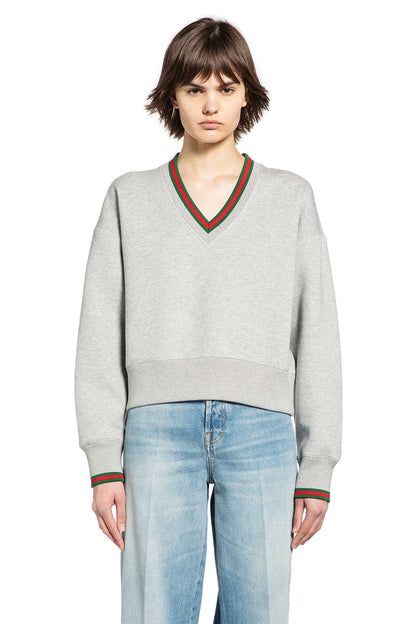 Web V-Neck Sweatshirt