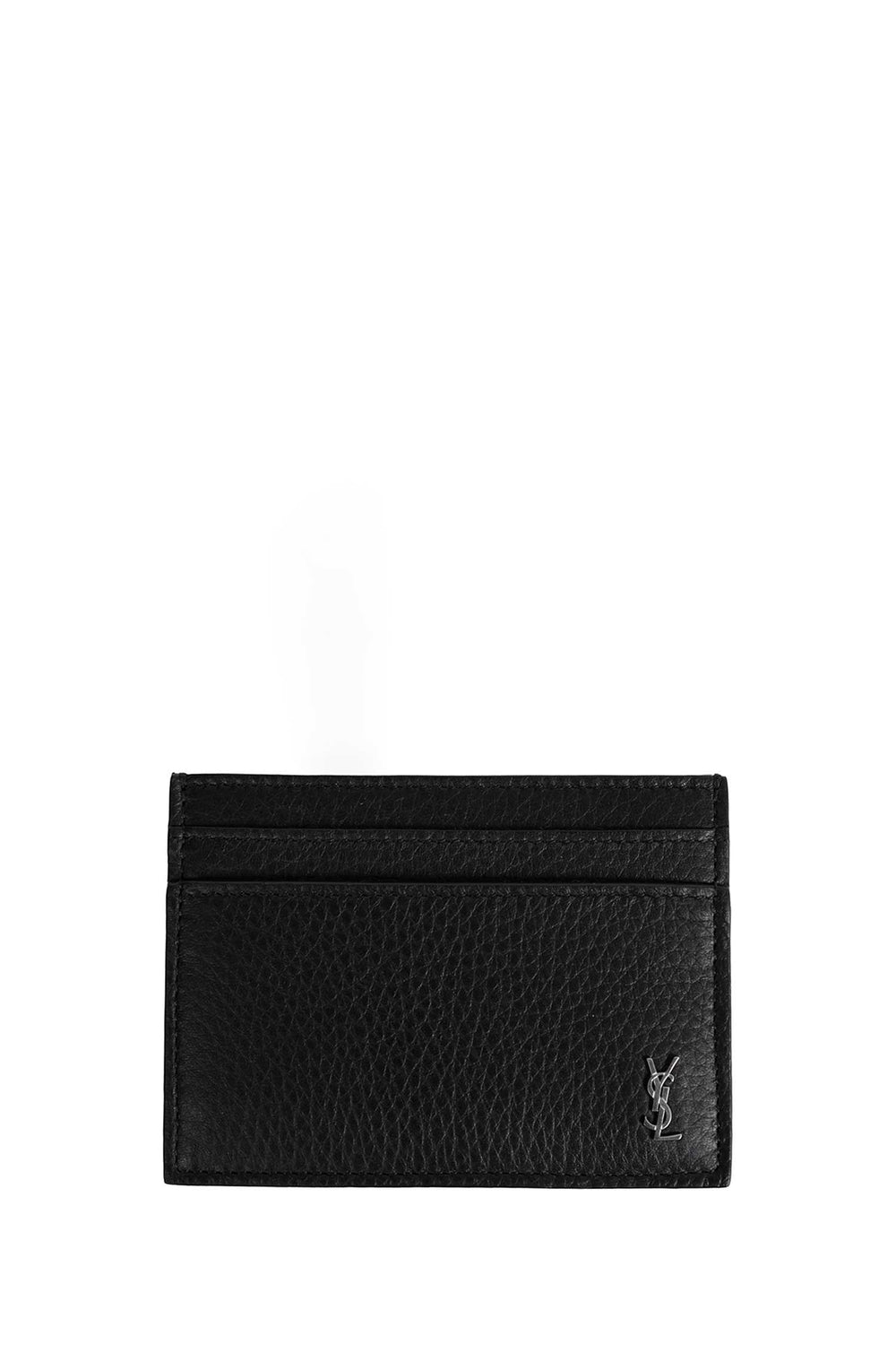 SAINT LAURENT Tiny Cassandre Card Case unisex