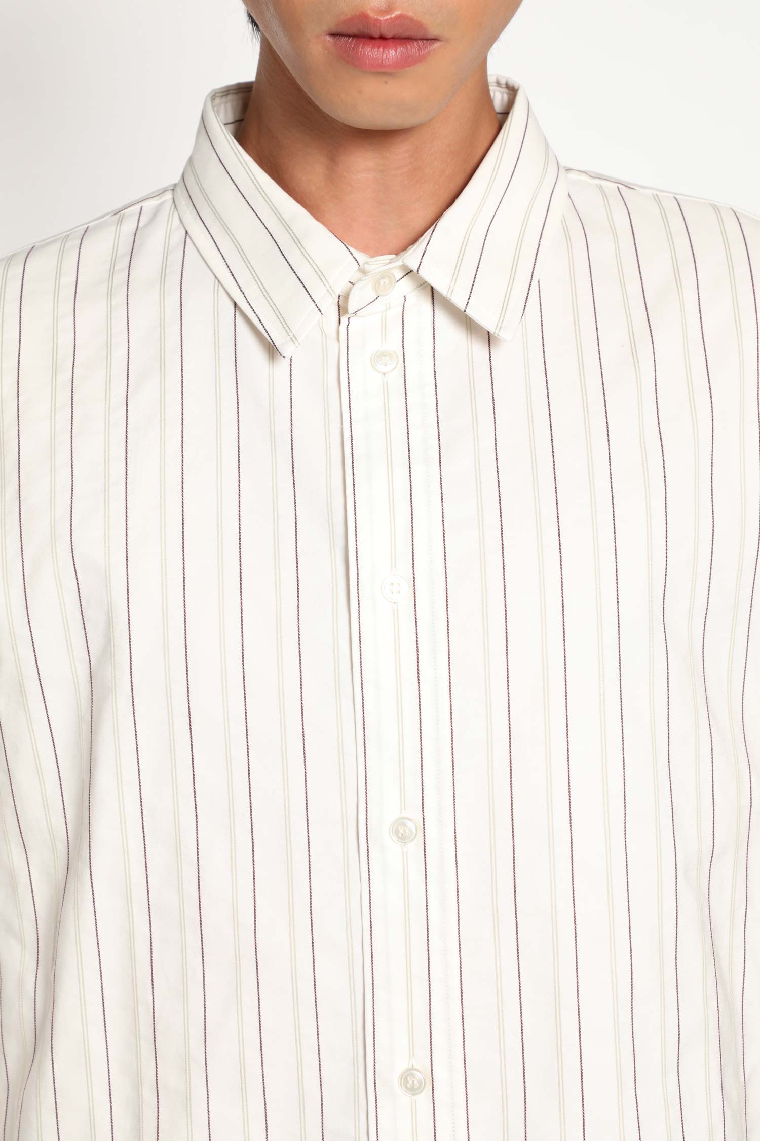 Cassandre Shirt in Striped Cotton