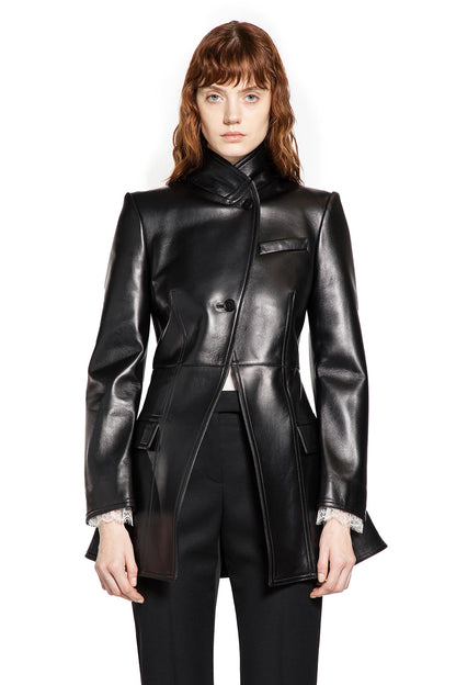 Cutaway Leather Jacket