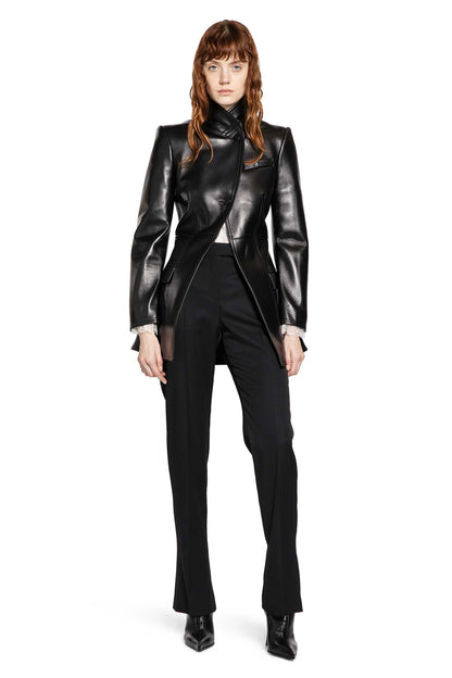 Cutaway Leather Jacket