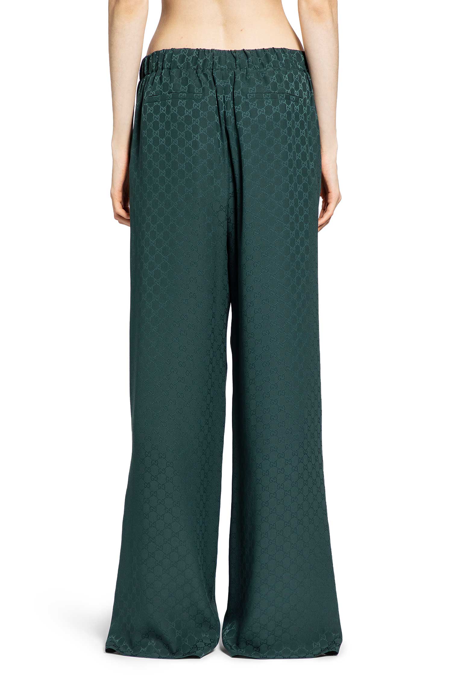 GG Silk Jacquard Jogging Pants