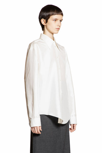 THE ROW WOMAN OFF-WHITE SHIRTS