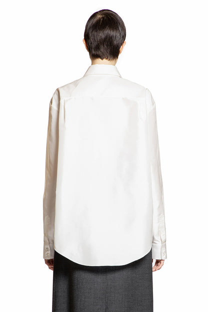 THE ROW WOMAN OFF-WHITE SHIRTS