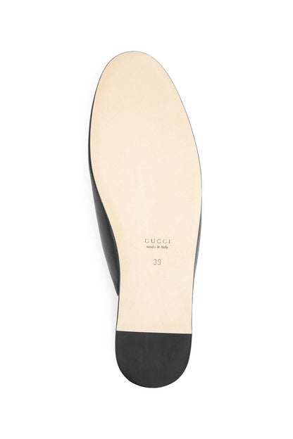 Leather Horsebit Slippers
