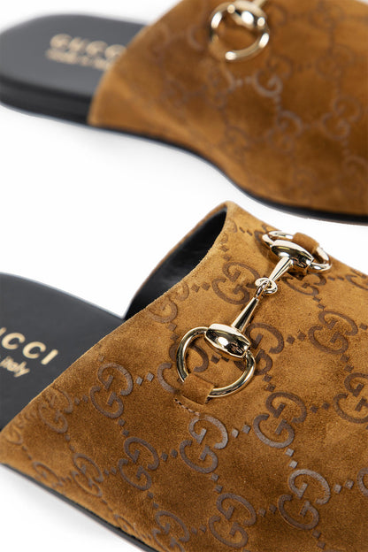 GG Suede Slippers
