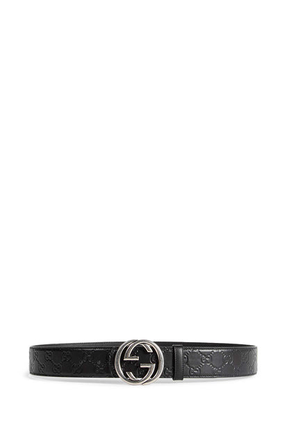 Reversible Leather GG Belt