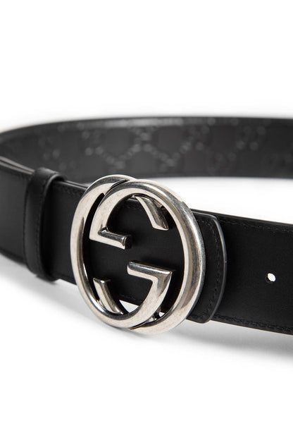 Reversible Leather GG Belt